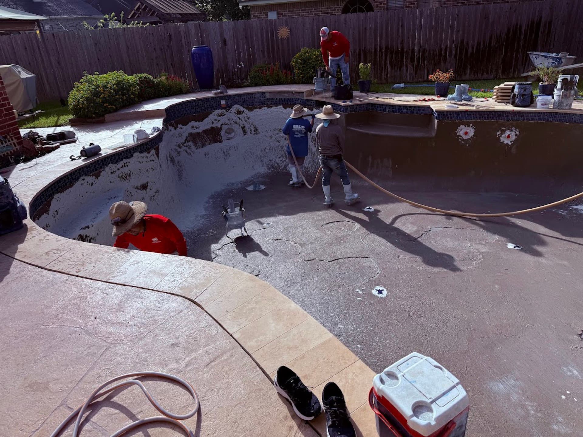 Pool Tile and Coping Replacement in Houston TX