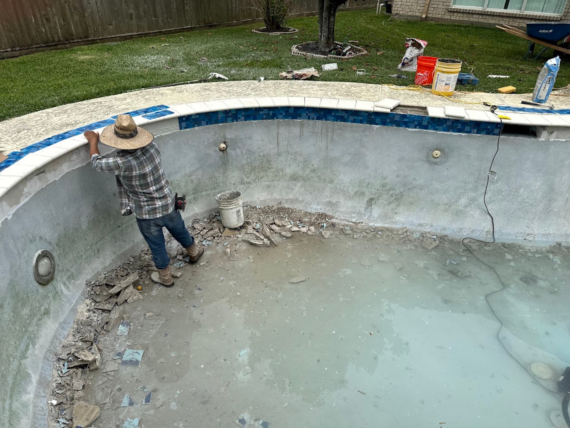 Pool Waterline Tile Repair Done Right in Katy and Houston TX