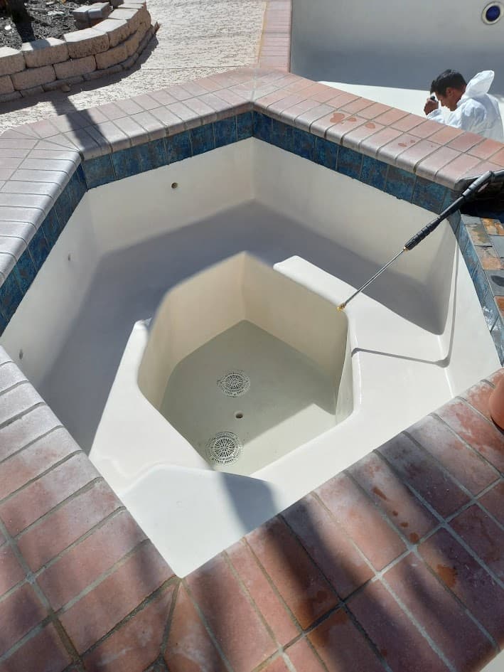 A Pool Surface Refresh, CHR Builder Renovation project in Katy/Houston area, TX