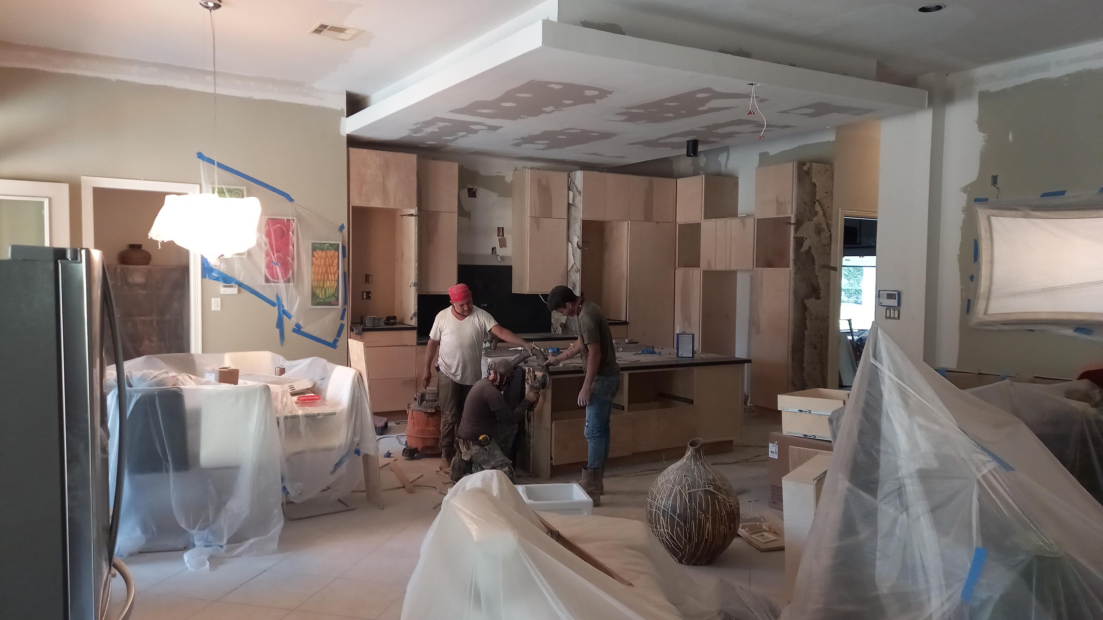 Bathroom and Kitchen Remodel, CHR Builder Renovation project in Katy/Houston area, TX