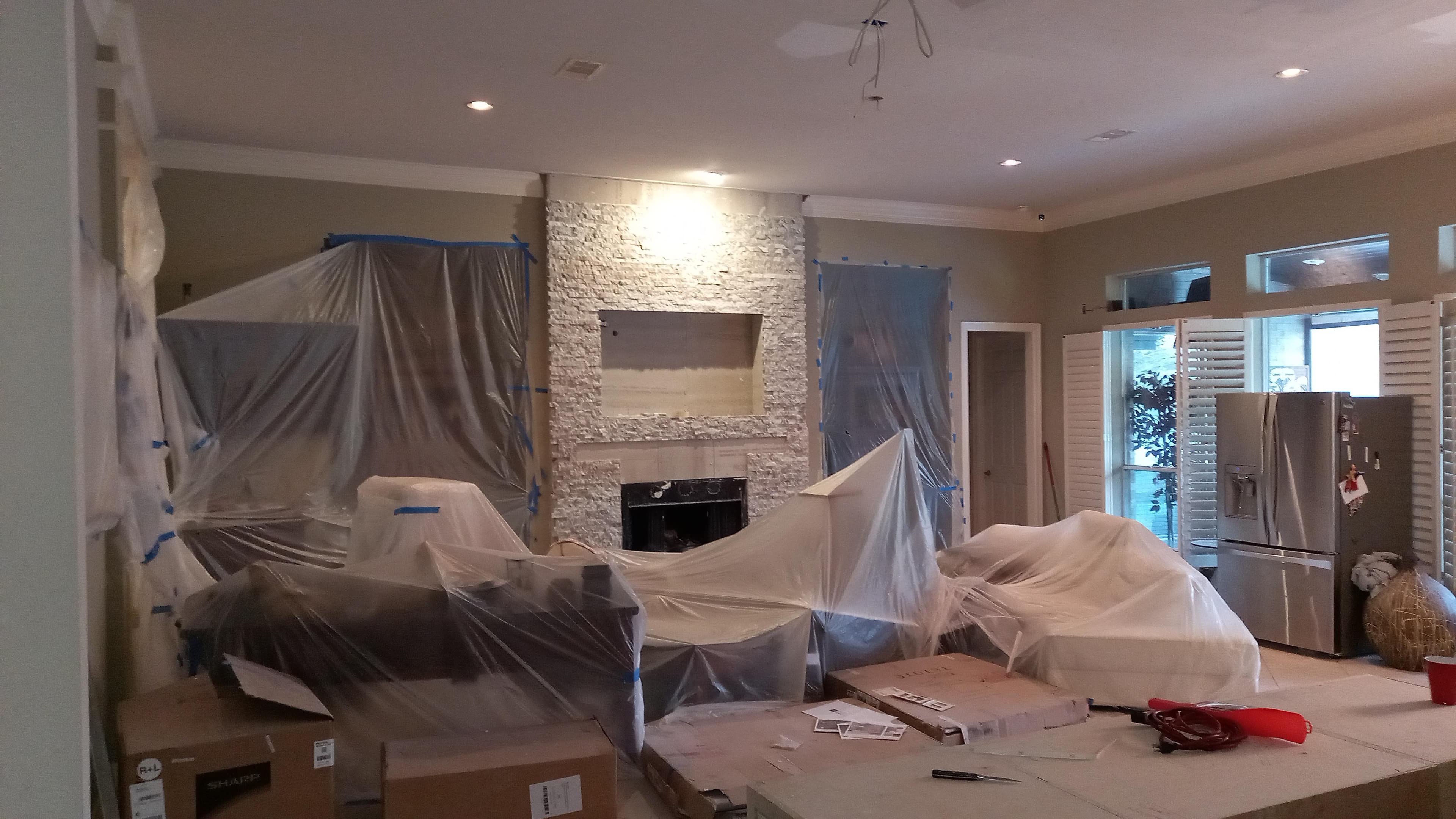 Bathroom and Kitchen Remodel, CHR Builder Renovation project in Katy/Houston area, TX