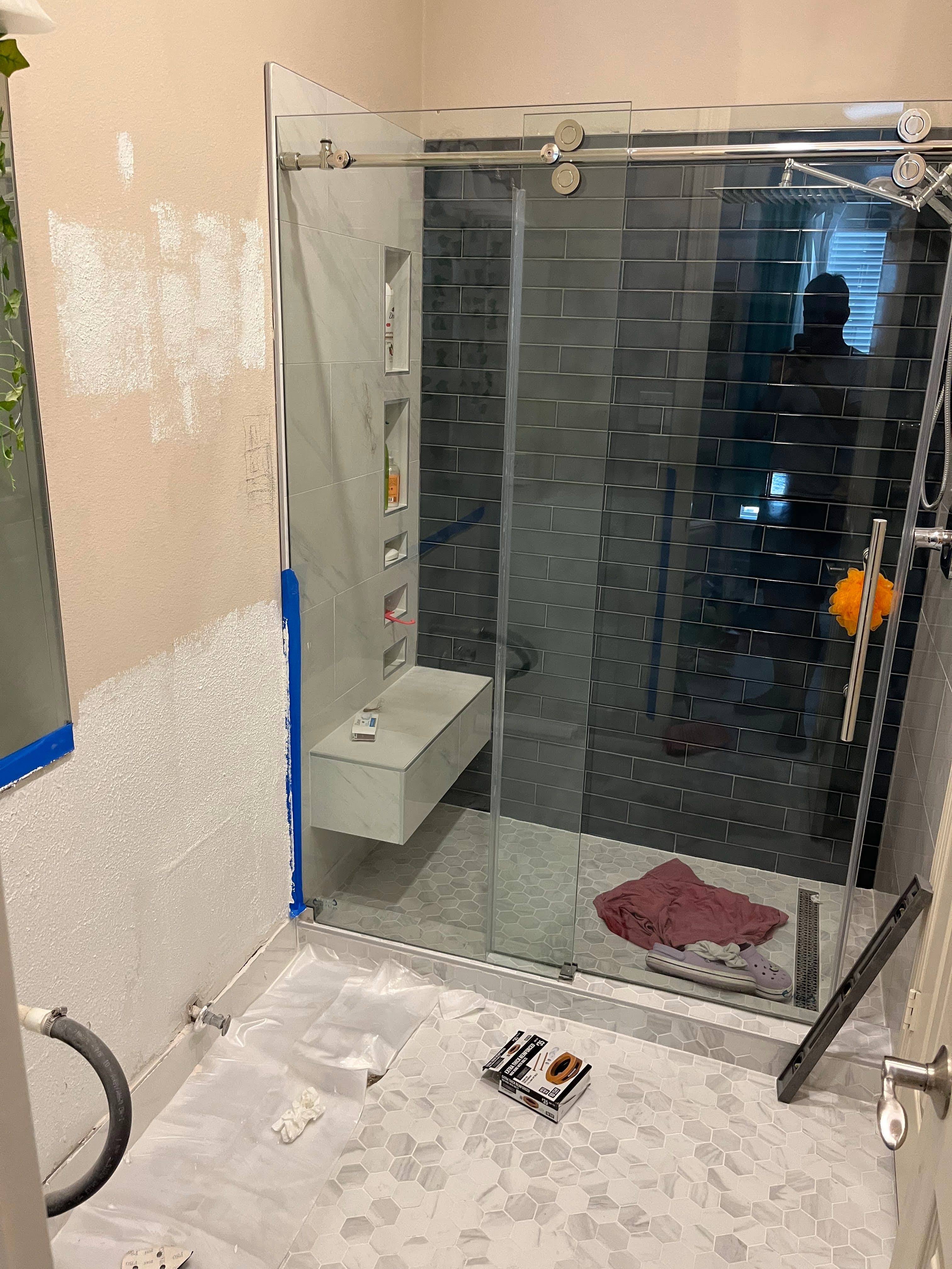 Bathroom and Shower Remodel, CHR Builder Renovation project in Katy/Houston area, TX