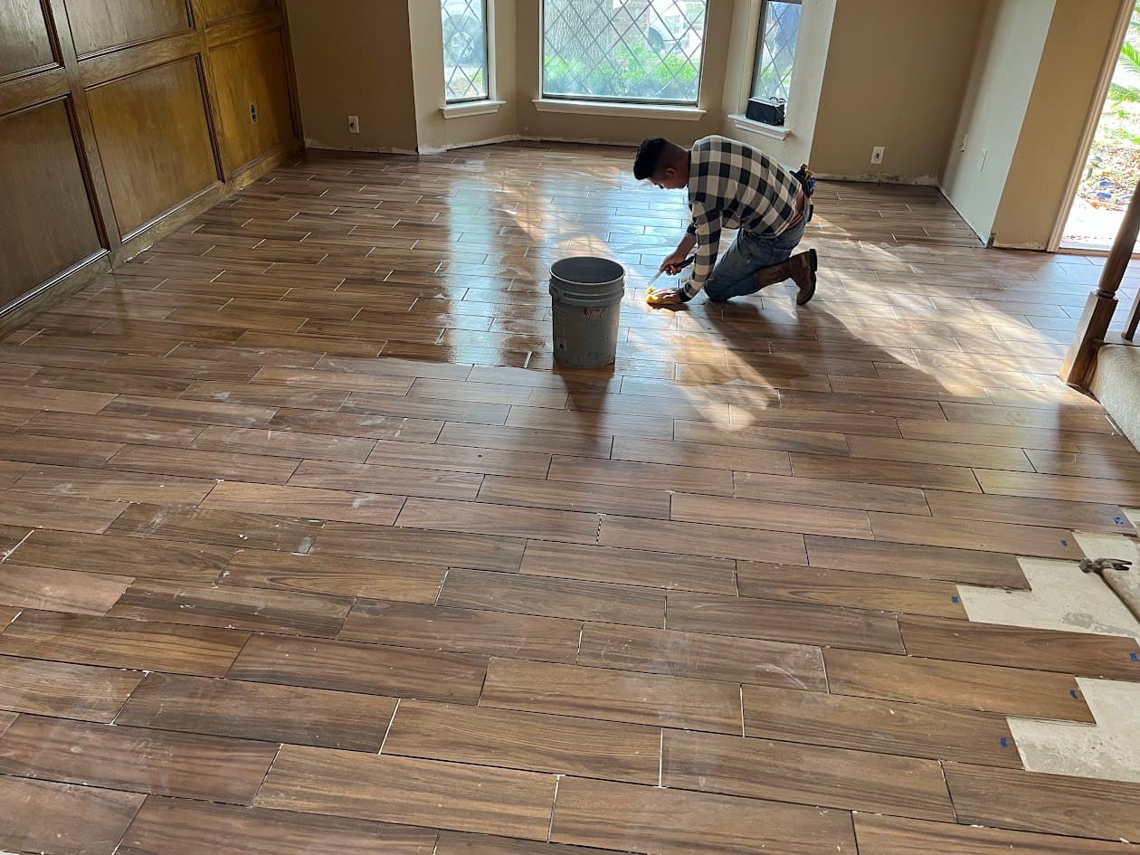 Complete Renovation of the Pool, Cabinets, Walls and Kitchen Floor, CHR Builder Renovation project in Katy/Houston area, TX