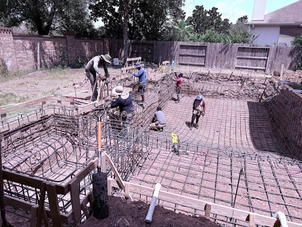 Backyard to Oasis Transformation, Katy TX, CHR Builder New Build project in Katy, TX
