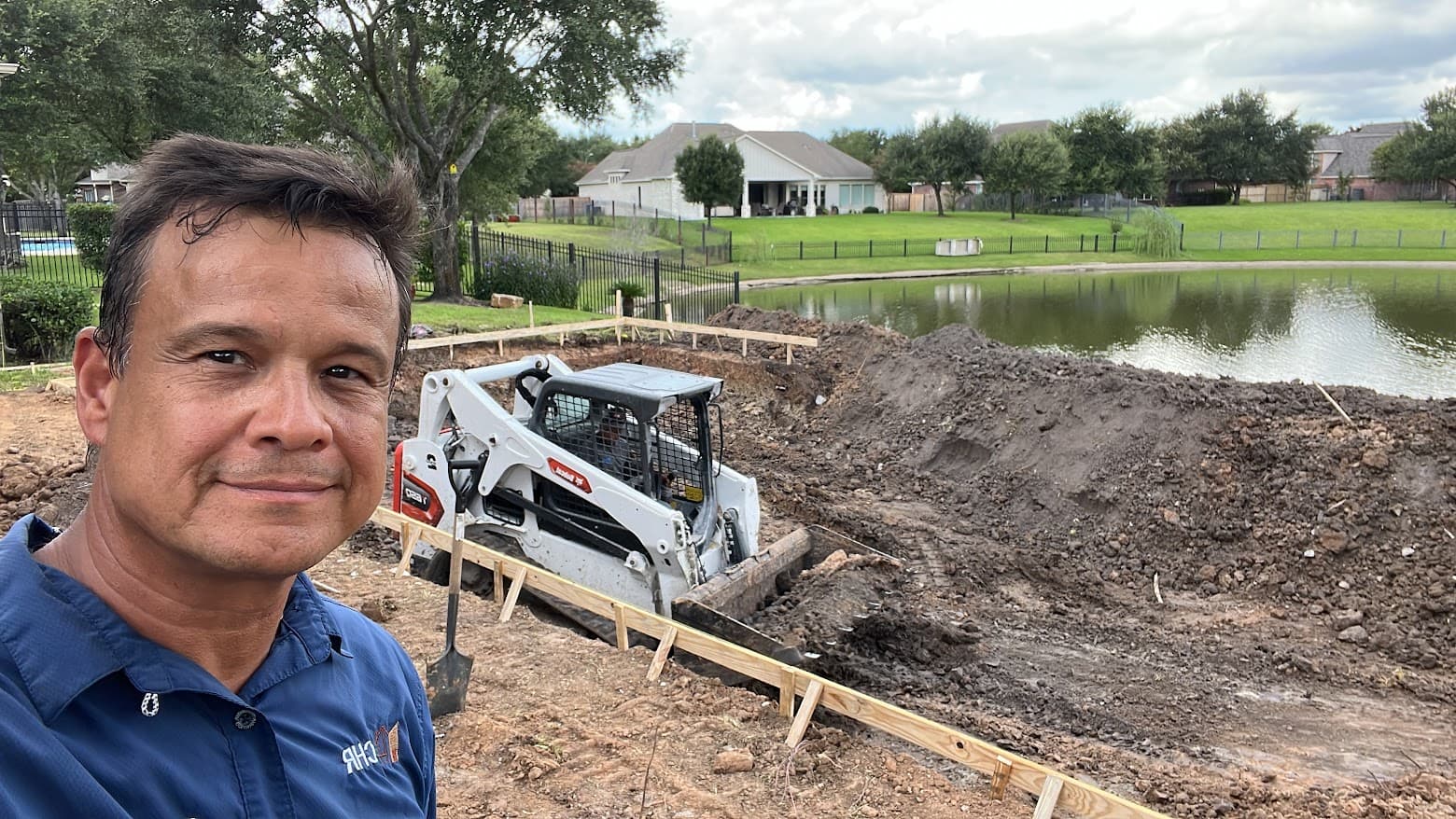 Pool Demolition and New Panoramic Pool, Katy TX, CHR Builder New Build project in Katy, TX