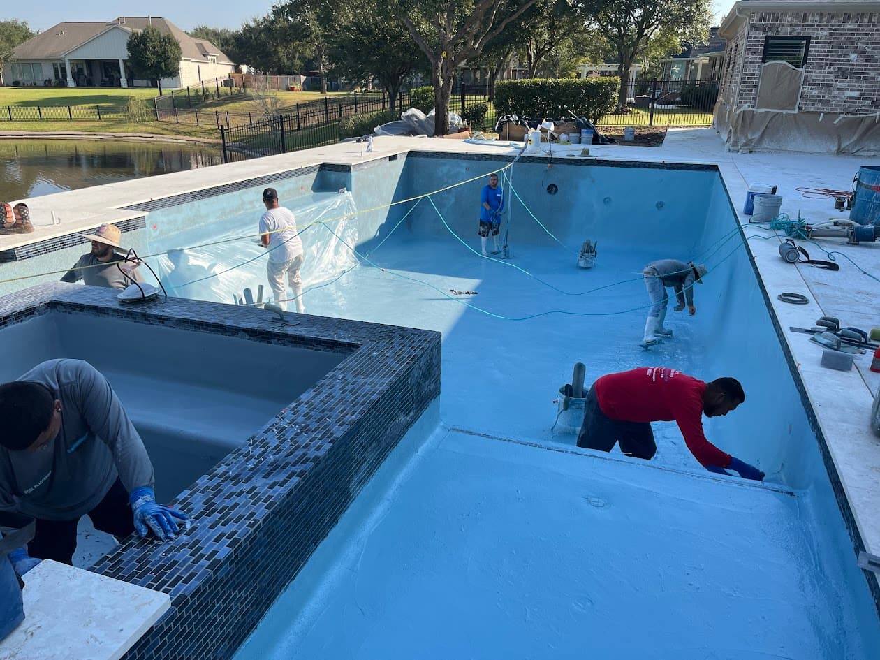 Pool Demolition and New Panoramic Pool, Katy TX, CHR Builder New Build project in Katy, TX