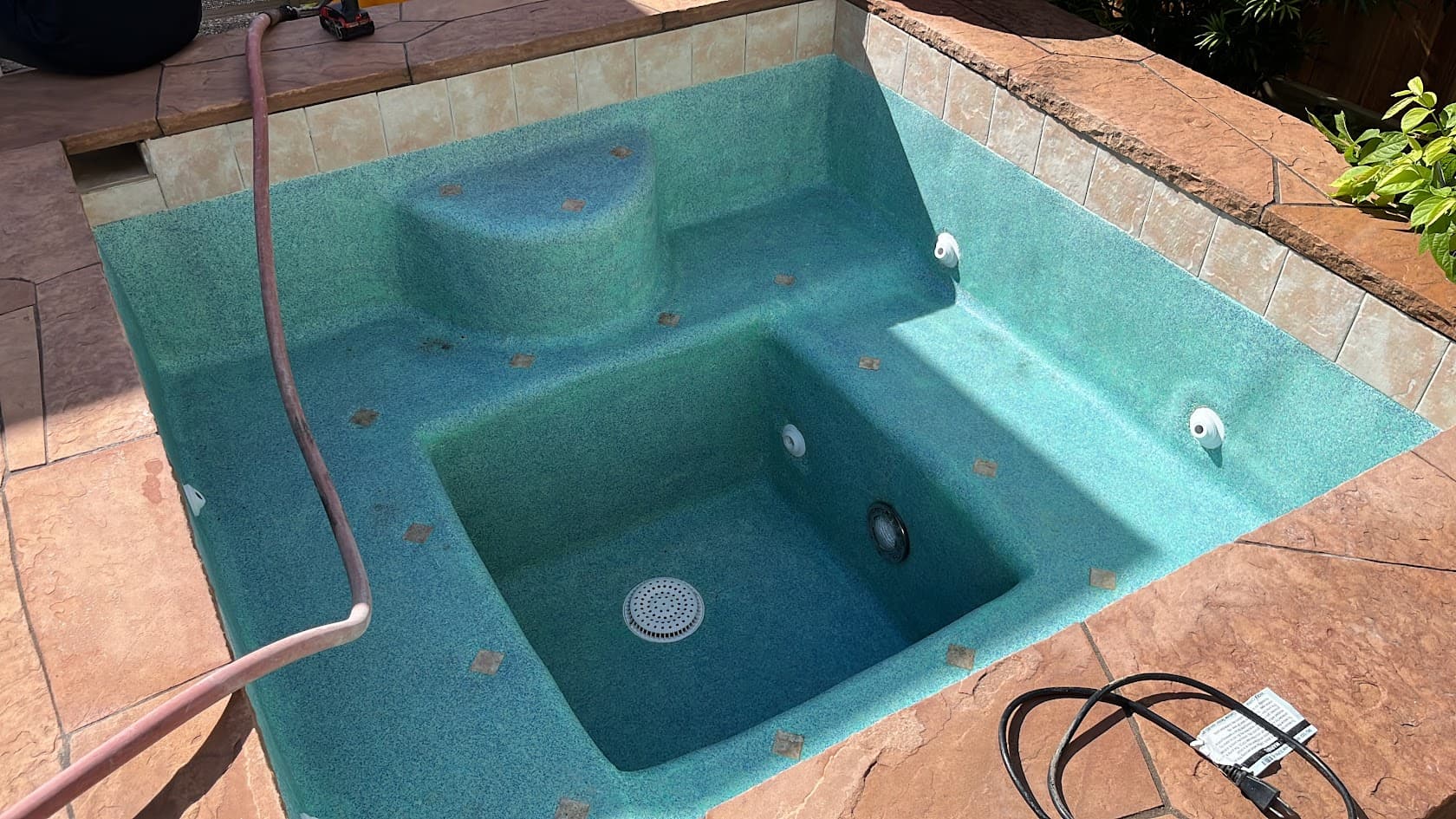 Revive Pool Beauty with Sandblasting, Katy TX, CHR Builder Sandblasting project in Katy, TX