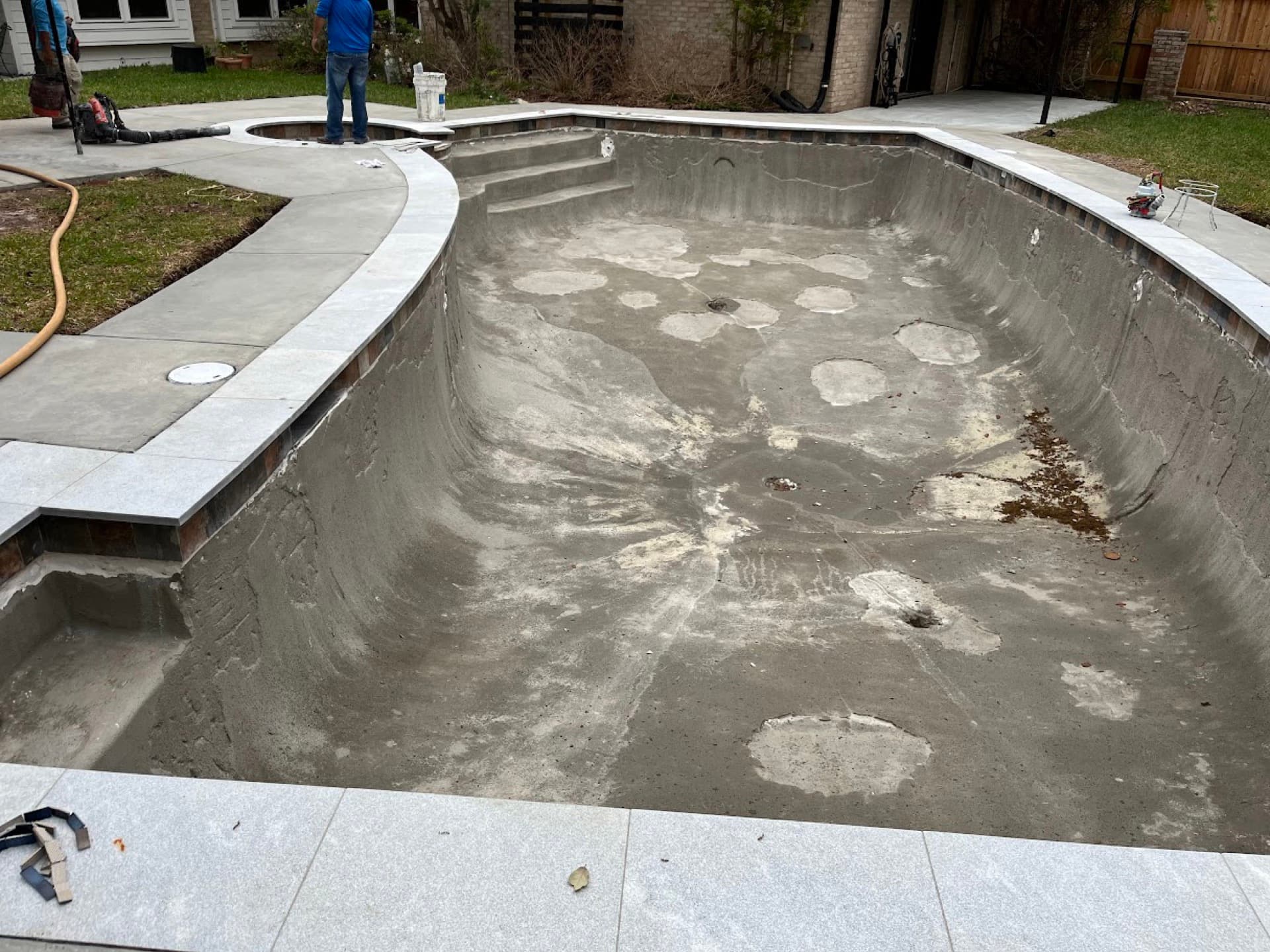 Pool Renovation Before and After Ideas in Katy and Houston TX
