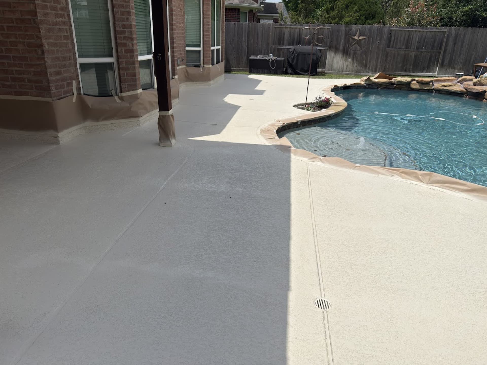 Spray Deck Resurfacing for Pool Decks in Houston TX