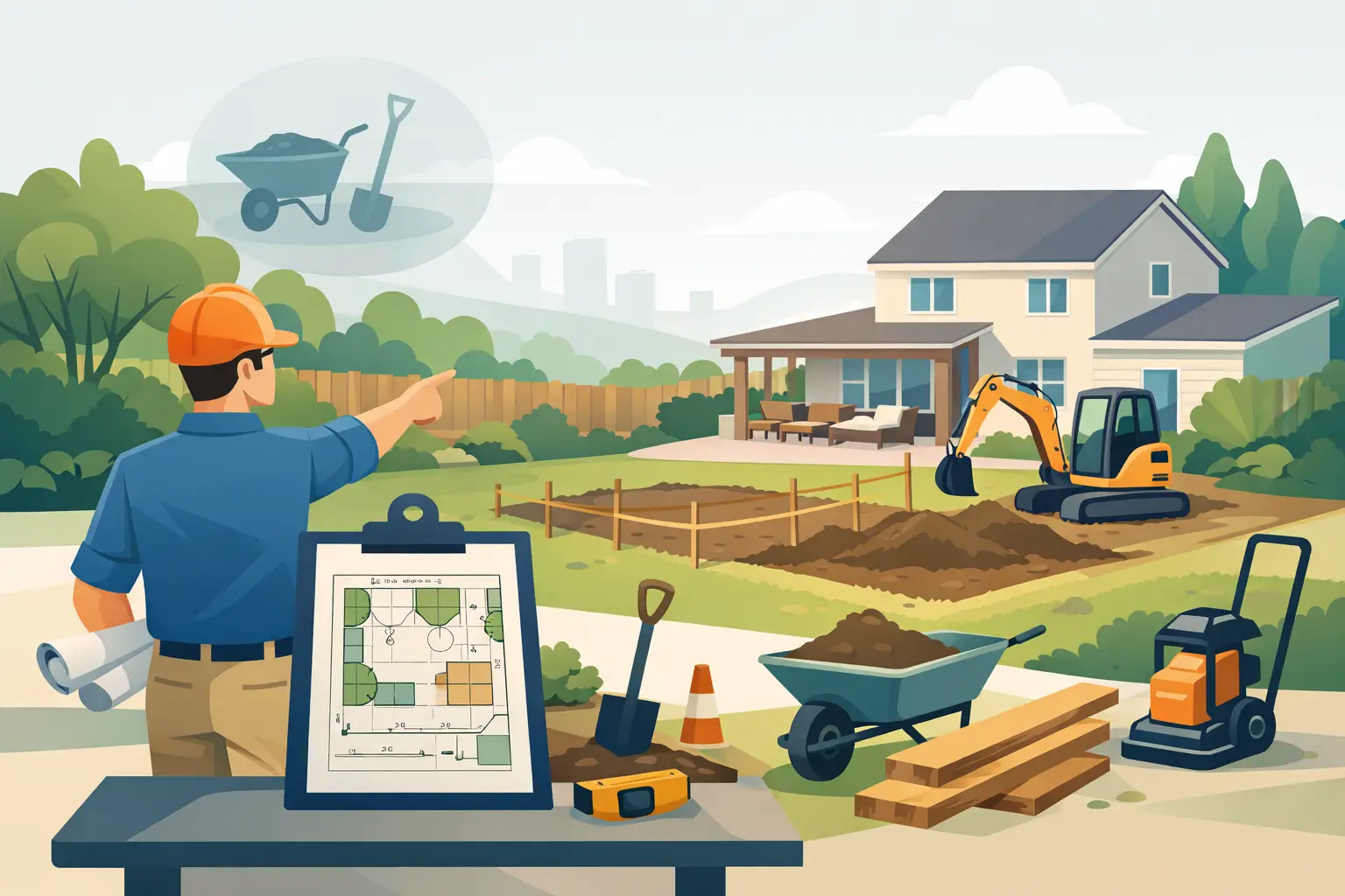 How to Prepare Backyard Construction Right