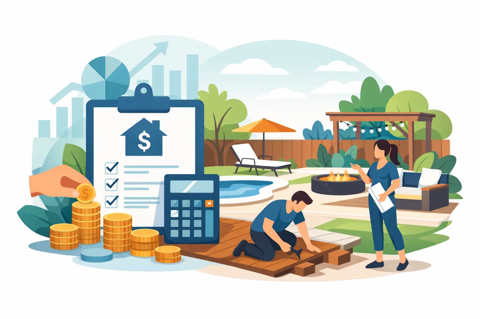 How to Finance a Backyard Renovation in Katy and Houston TX