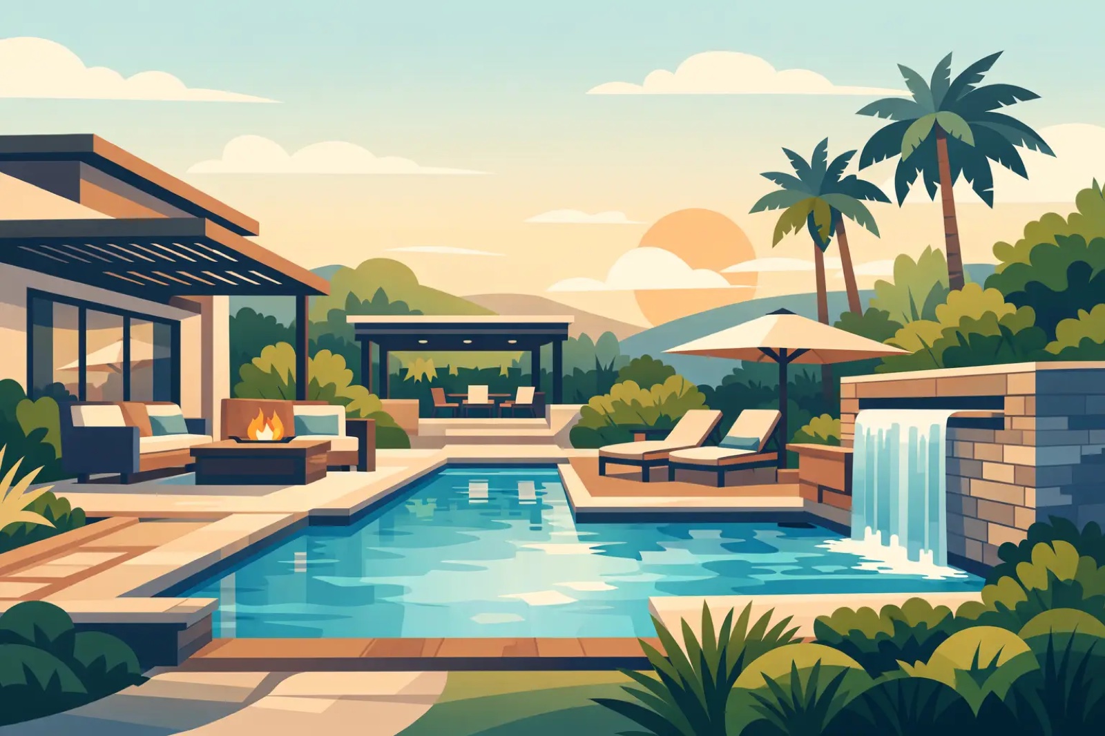 Luxury Backyard Transformation in Houston, TX