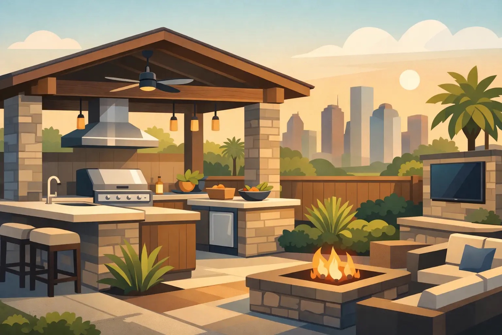 Outdoor Kitchens Houston and Katy TX Homeowners Want