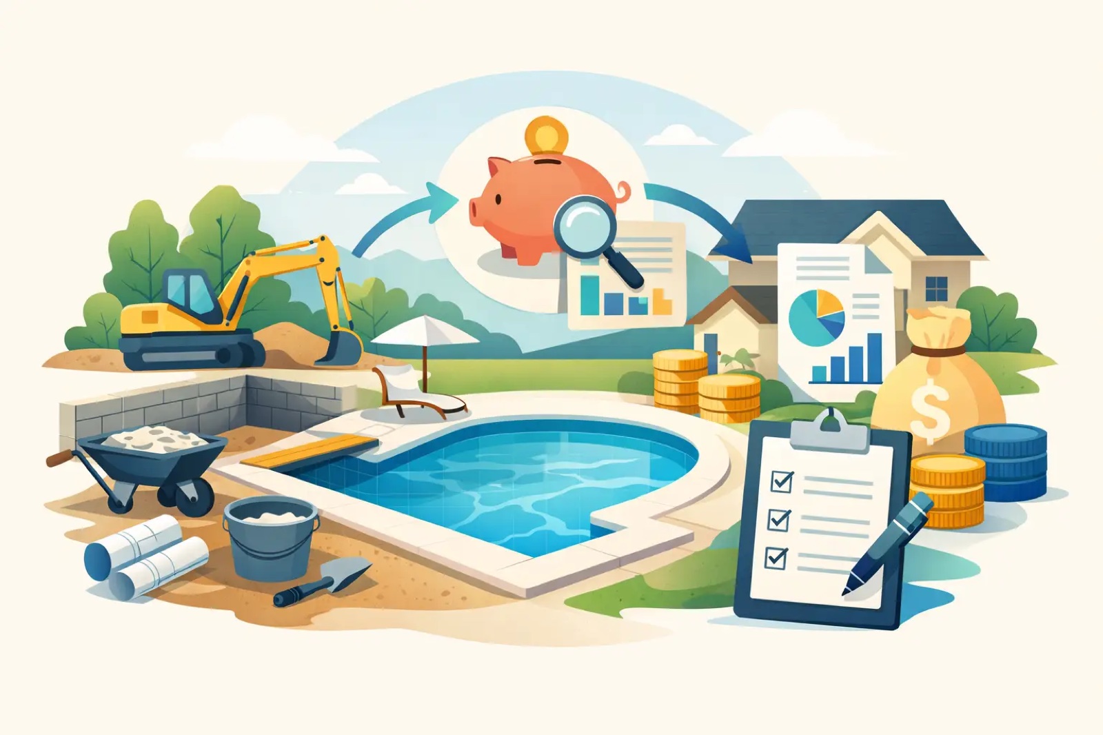 Pool Construction Financing in Katy TX