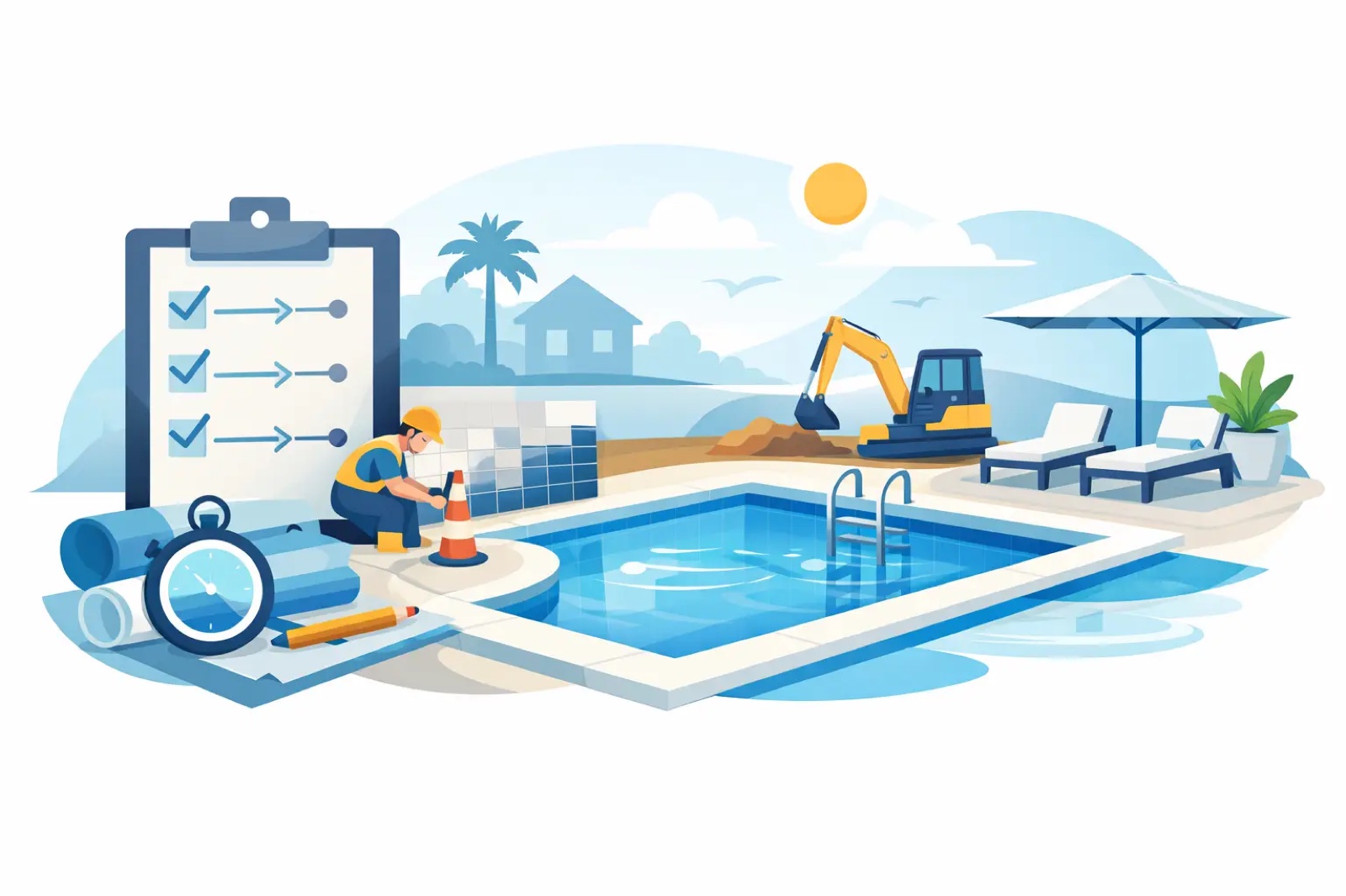 Pool Remodel Project Timeline: What to Expect