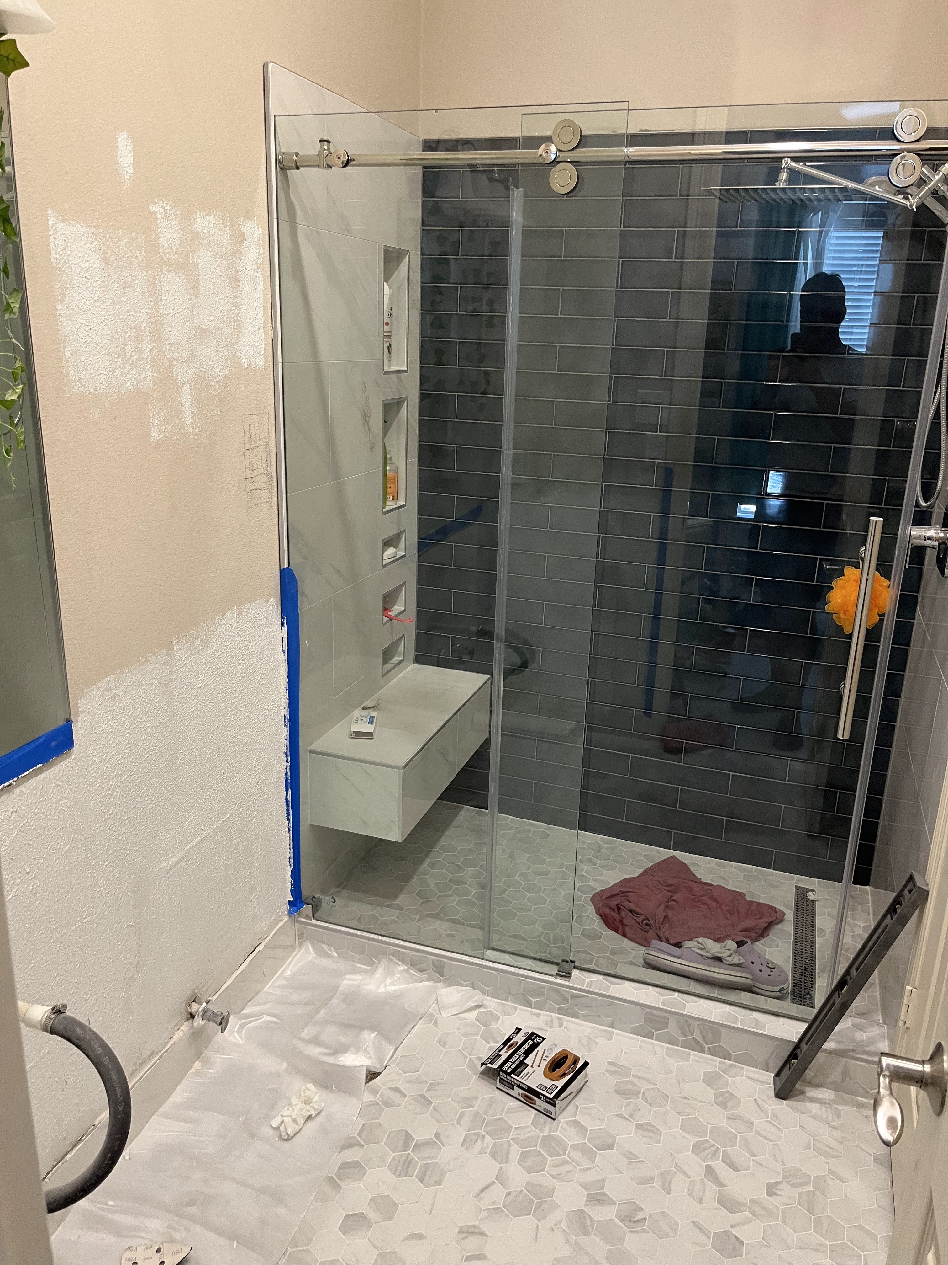 Bathroom and Shower Remodel, CHR Builder Renovation project in Katy/Houston area, TX
