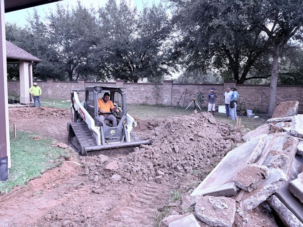 Backyard to Oasis Transformation, Katy TX, CHR Builder New Build project in Katy, TX