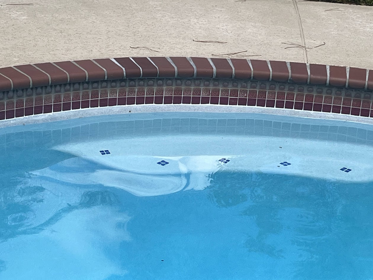 Spa Leveling, Tile Sandblast, CHR Builder Sandblasting project in Katy/Houston area, TX
