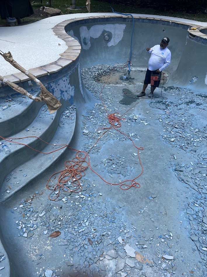 New Plaster and Spray Deck, CHR Builder Renovation project in Katy/Houston area, TX